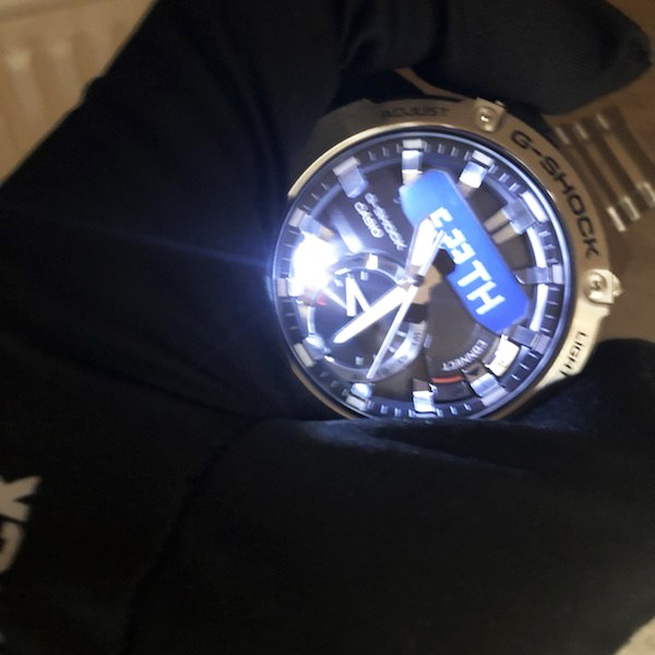 腕時計　G-SHOCKカーボンコアガードモデル　GST-B200D-1AJF