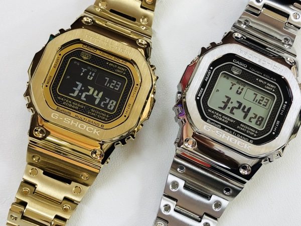 G-SHOCK フルメタルスクエアデザイン GMW-B5000D-1JF GMW-B5000GD-9JF