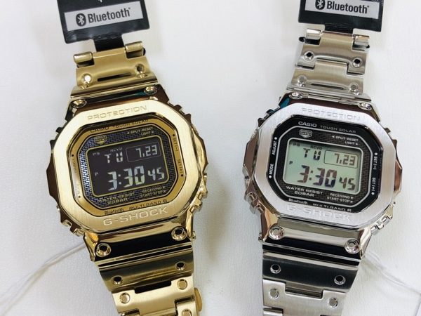 G-SHOCK フルメタルスクエアデザイン GMW-B5000D-1JF GMW-B5000GD-9JF
