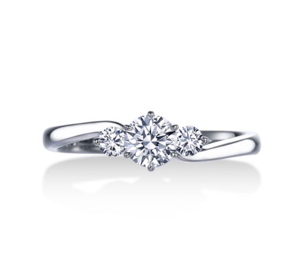 ブライダルリング　ROYAL ASSCHER　#ERA680