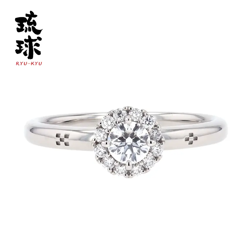 山城時計店 琉球 てぃーだまーる プラチナ婚約指輪 メインビジュアル