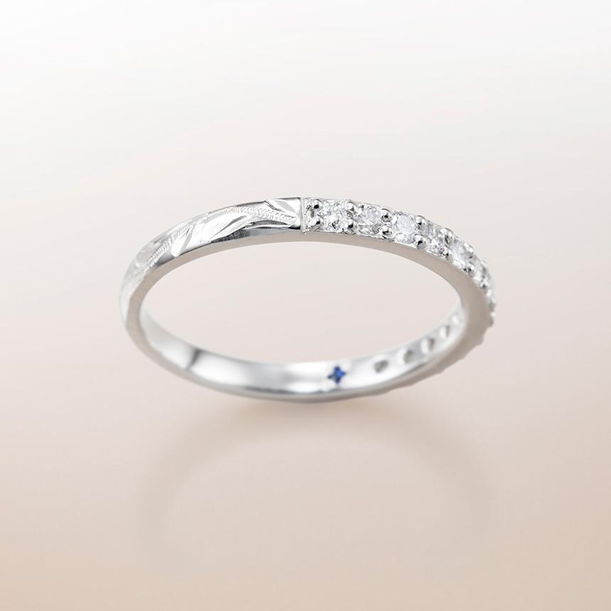 2MM ハーフエタニティMHE1 Pt900