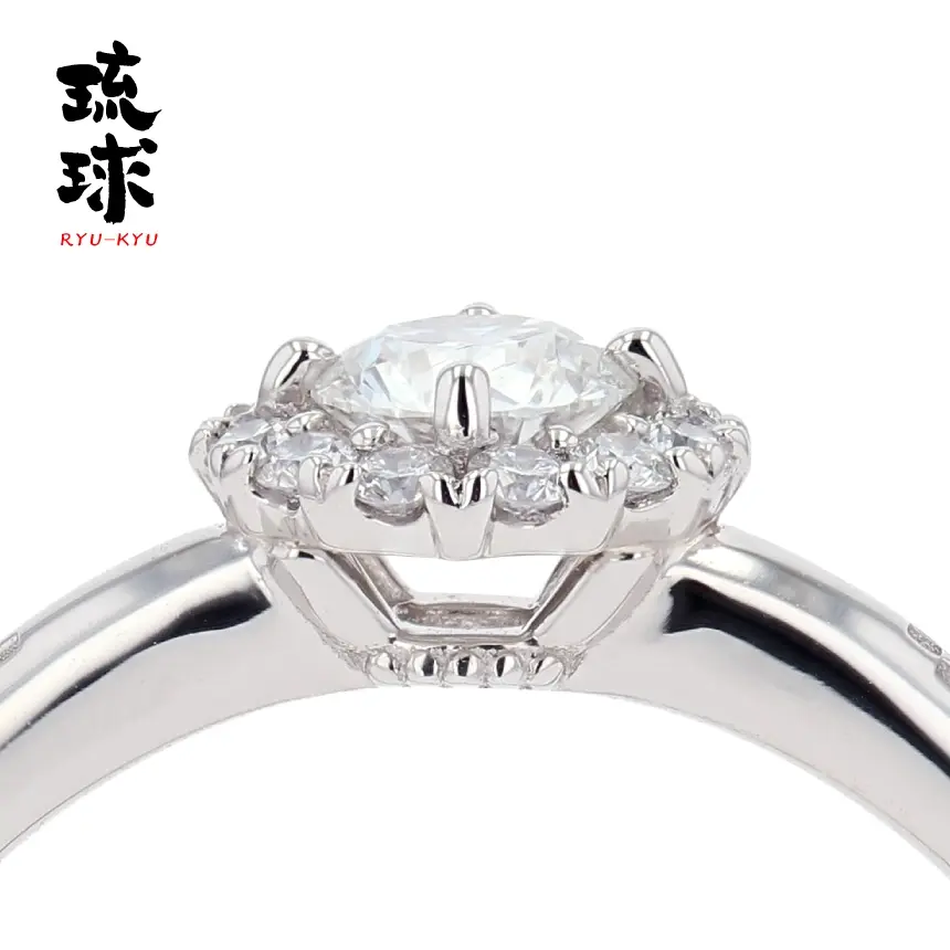 山城時計店 琉球 てぃーだまーる 婚約指輪 共有爪