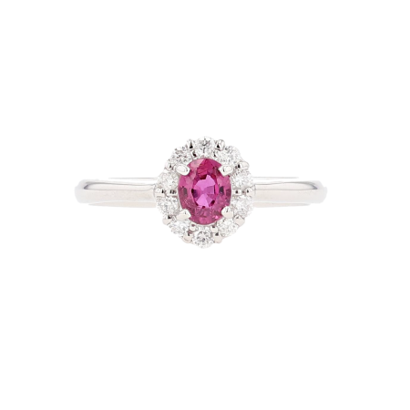 ７月の誕生石 ルビー プラチナリング リング 株式会社山城時計店