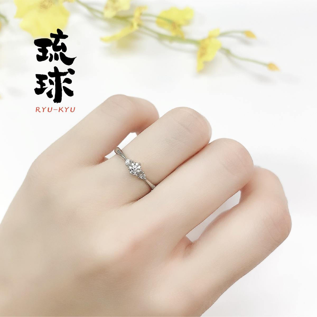 山城時計店 琉球 みちぶし 重ね付けセット着用イメージ1
