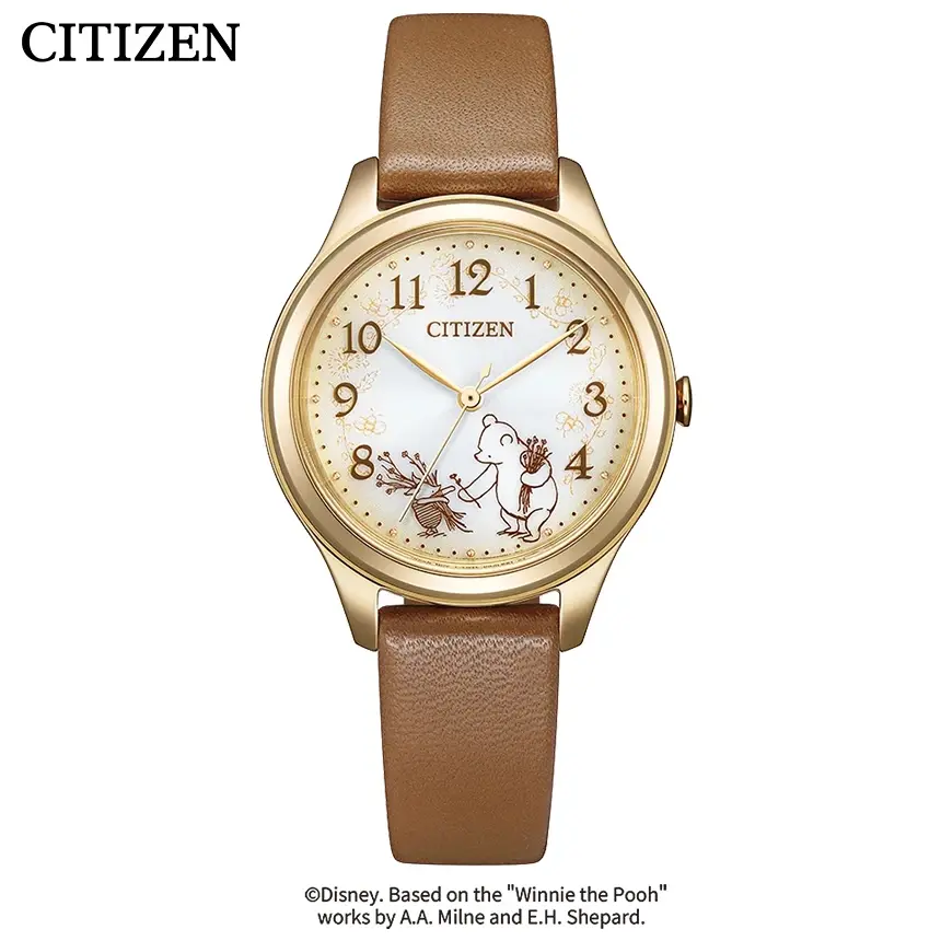 CITIZEN Disney Collection くまのプーさん 原作デビュー100周年記念限定モデル EM0507-07W