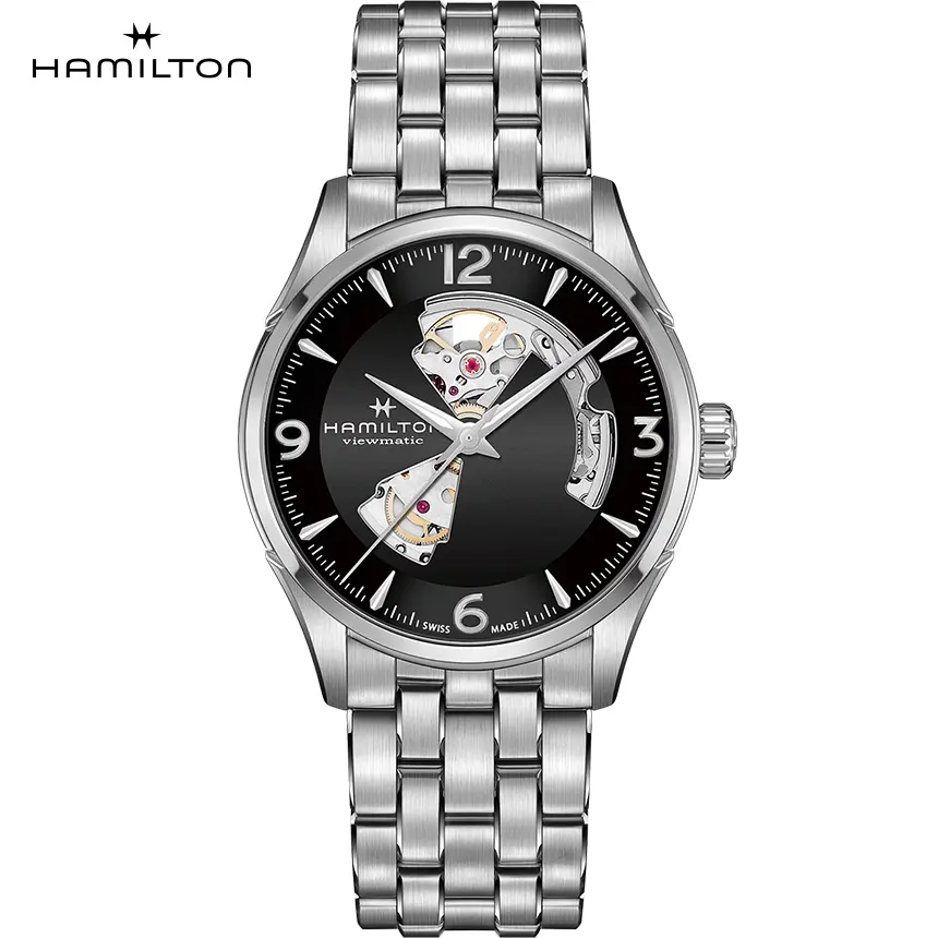 HAMILTON JAZZMASTER OPEN HEART H32705131