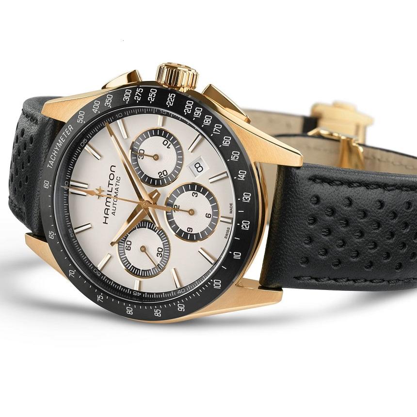 希少 HAMILTON 稼働品 腕時計 6176 コントアー ローマインデックス 時計
