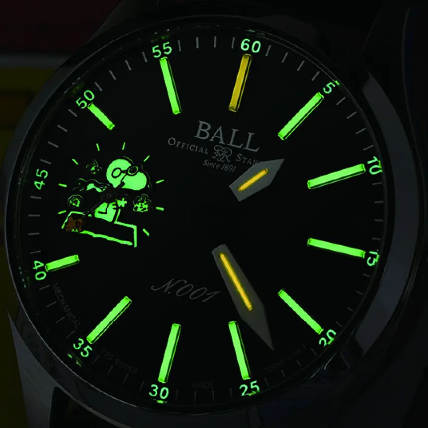 BALL WATCH スヌーピー フライングエース 詳細2