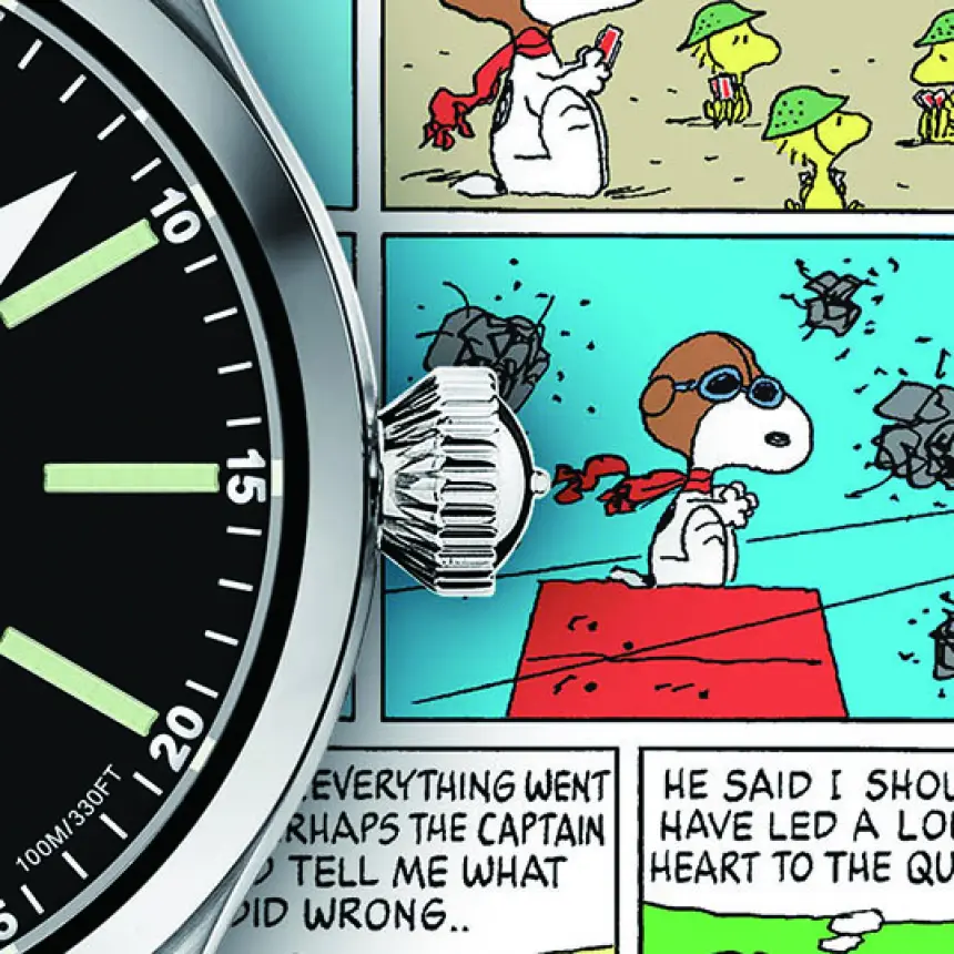 BALL WATCH スヌーピー フライングエース 詳細3