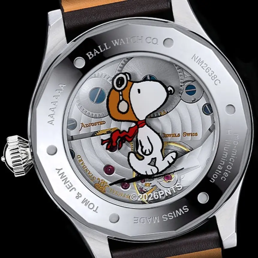 BALL WATCH スヌーピー フライングエース 詳細5