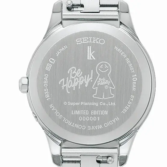 レインボーカラーのローマフォントと30周年記念ハートマーク